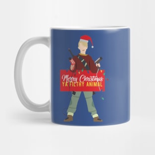 merry christmas ya filthy animal Mug